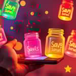 Utilize goal-based savings tools in your bank’s app