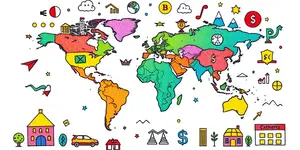 Build a diversified portfolio by asset class, region, and industry