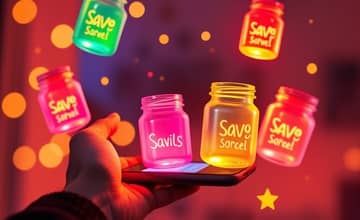 Utilize goal-based savings tools in your bank’s app