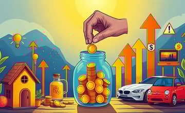 Build emergency savings in a separate high-interest account