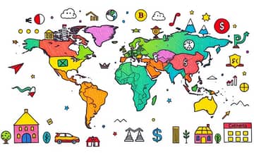 Build a diversified portfolio by asset class, region, and industry