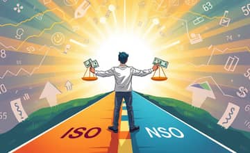 Evaluate the tax impact of exercising stock options