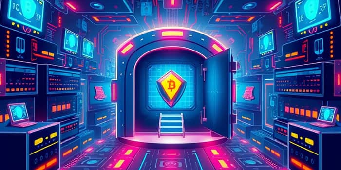 Use cryptocurrency accounts with trusted security protocols