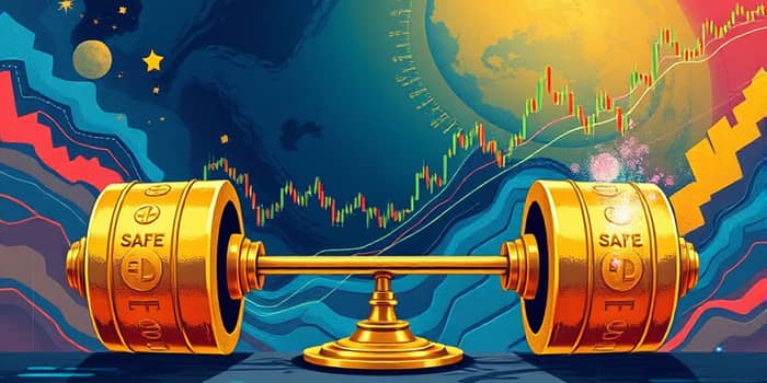 Consider a barbell strategy in volatile market conditions