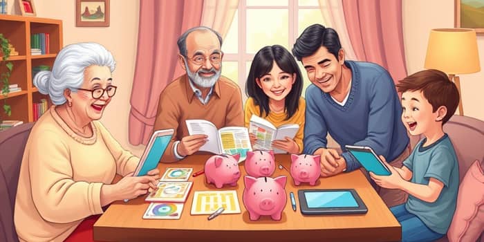 Be proactive with intergenerational education on money